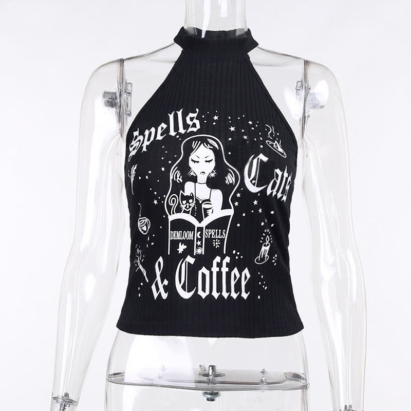 Slim Halter Tank Top