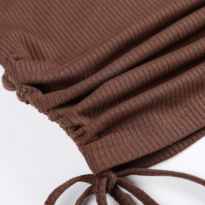 Casual Skinny Black Tank Top freeshipping - Chagothic