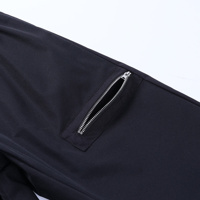 Gothic Black Cargo Pant