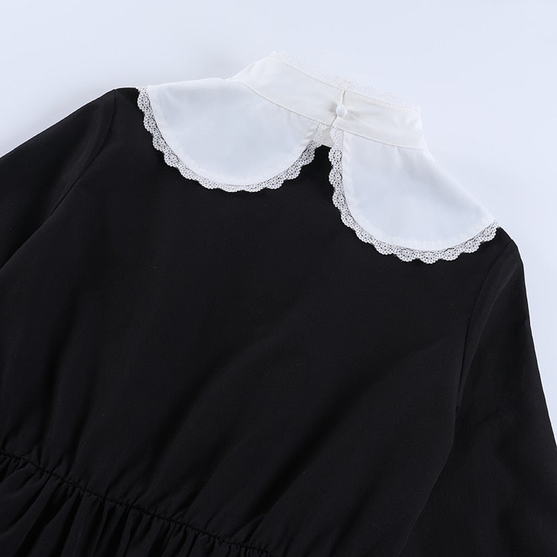 Grunge Black Vintage Dress