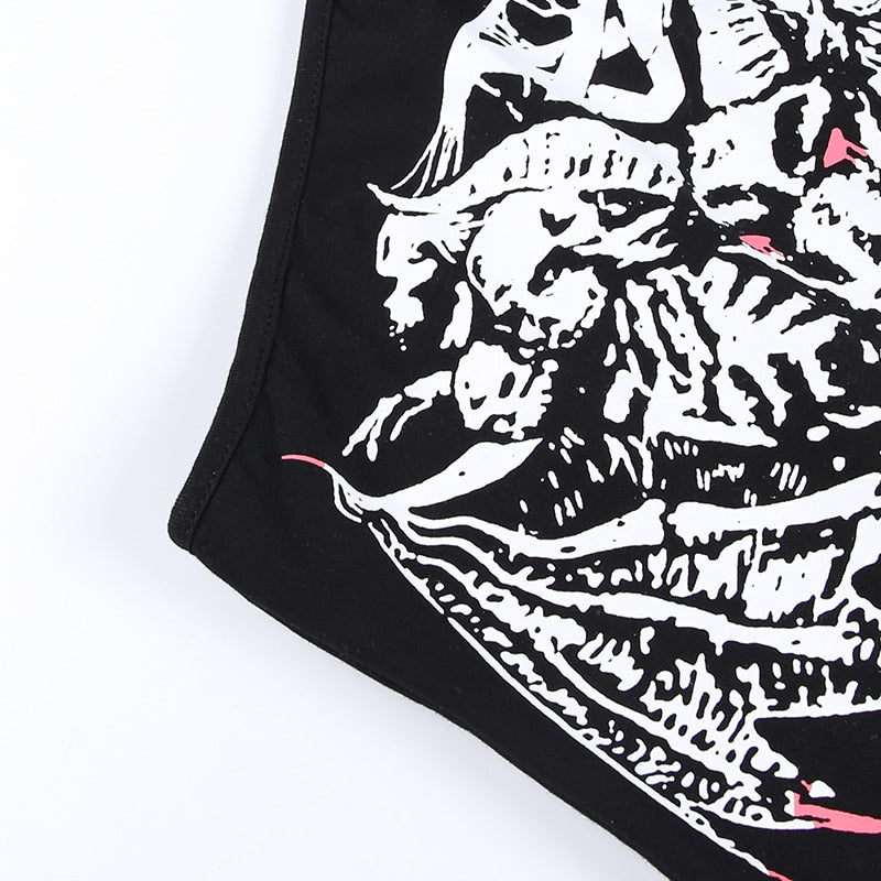 Grunge Pentagram Halter Tank