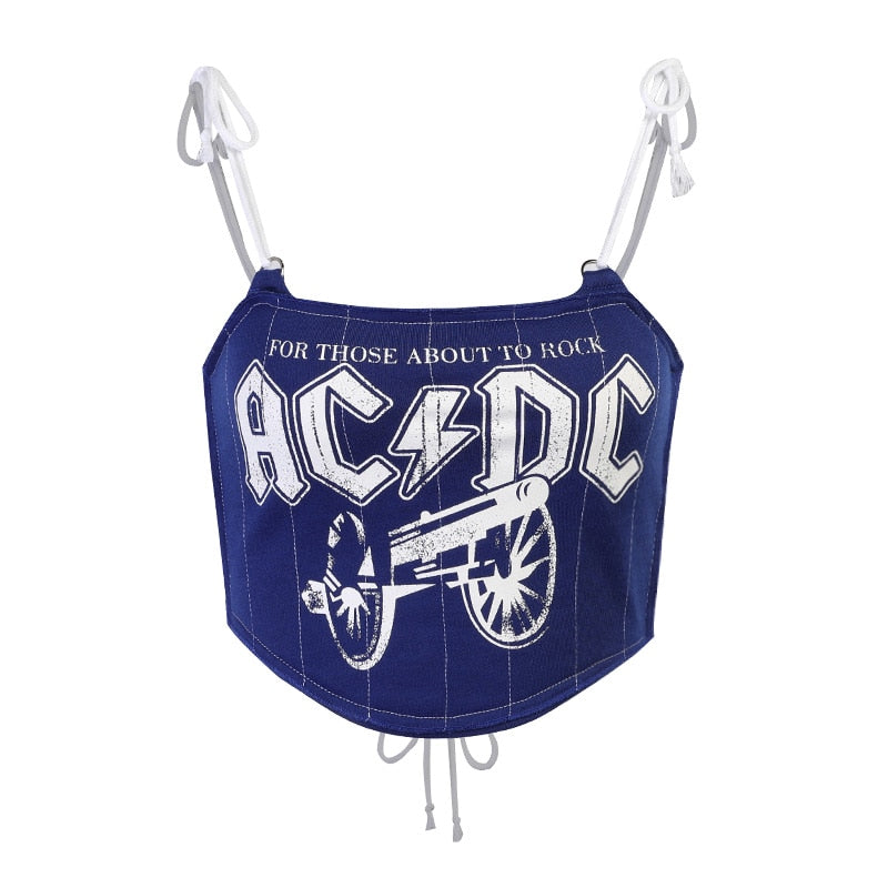 Camisole Streetwear Punk Top