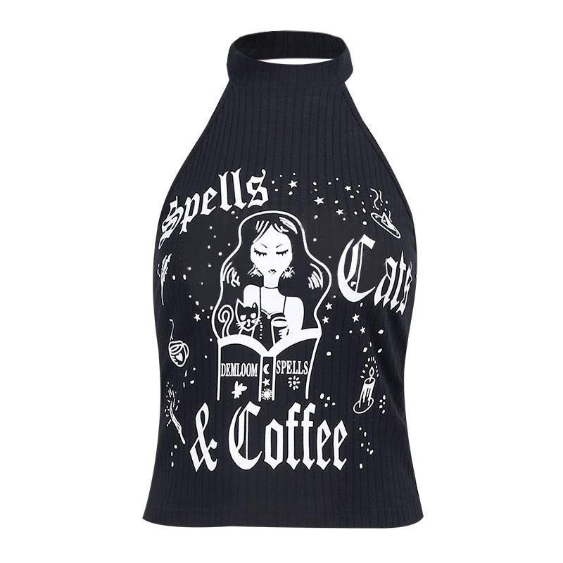 Slim Halter Tank Top