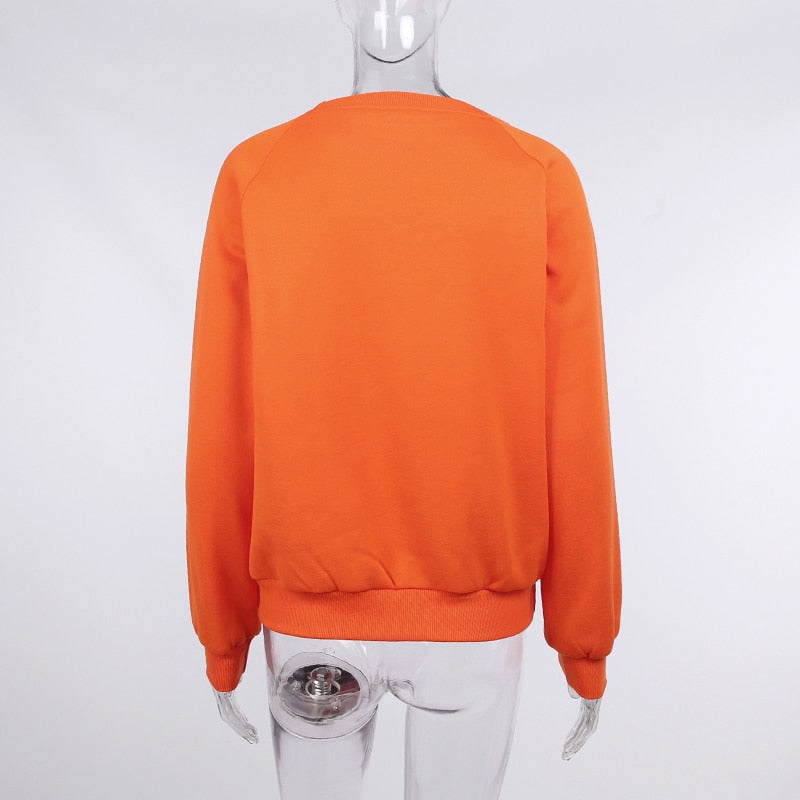 Grunge Plus Velvet Sweatshirt