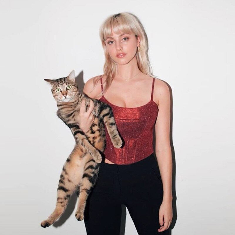 Sequin Red Corset Top