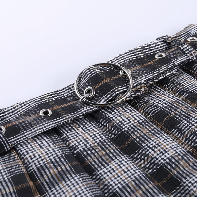 Grunge Winter Autumn Women Skirt