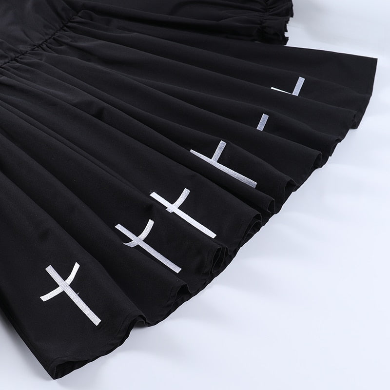 Grunge Black Vintage Dress