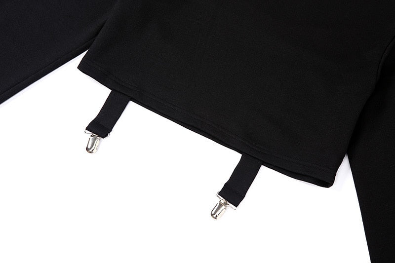 Gothic Grunge Dragon Printed Sweatshirt freeshipping - Chagothic