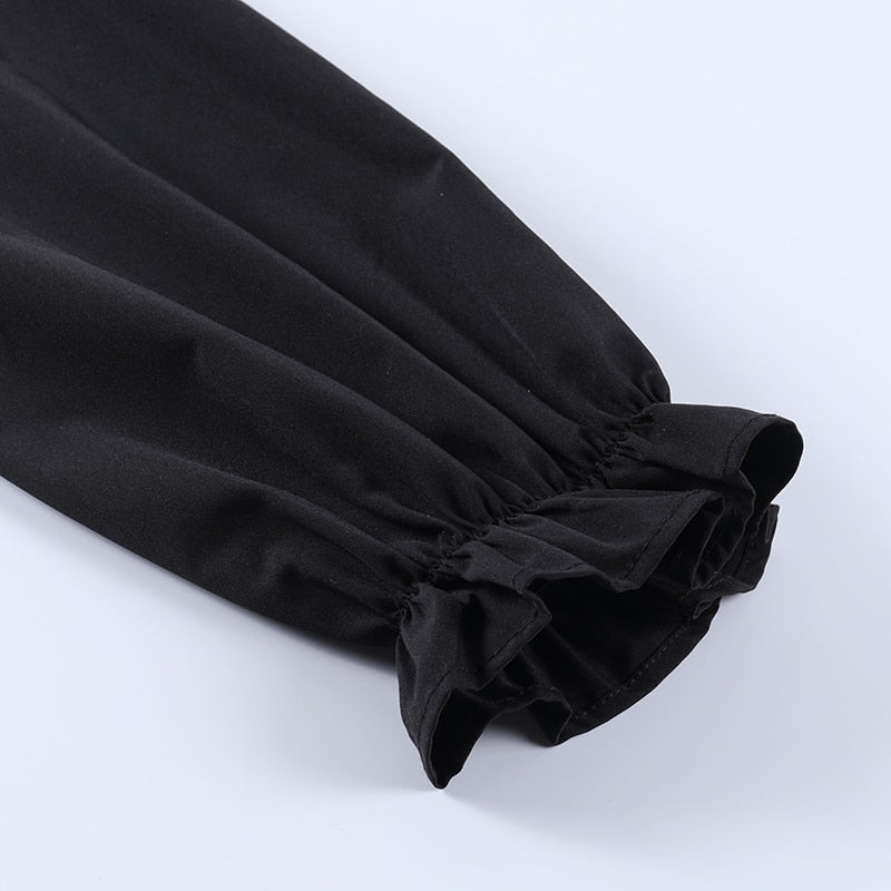 Grunge Black Vintage Dress