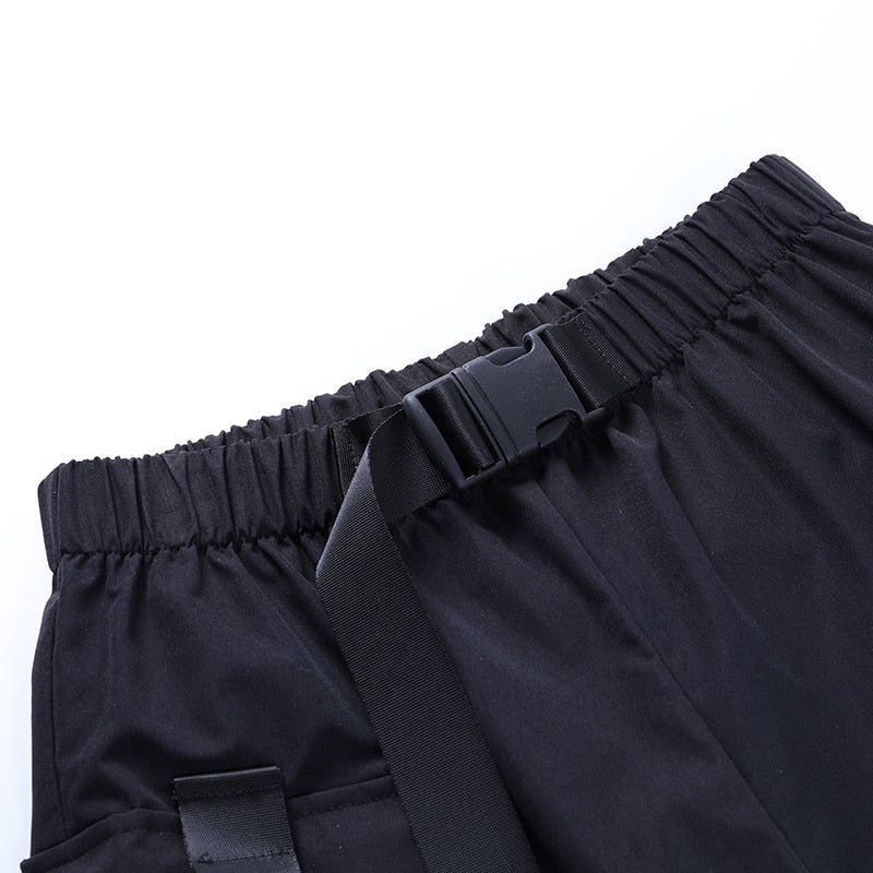 Gothic Black Cargo Pant