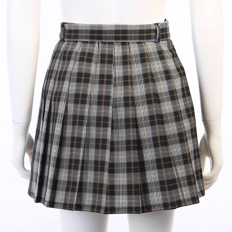 Grunge Winter Autumn Women Skirt