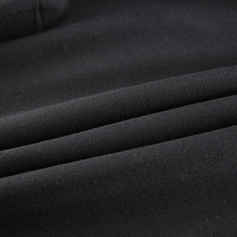 Gothic Grunge Skull Print Hoodie freeshipping - Chagothic