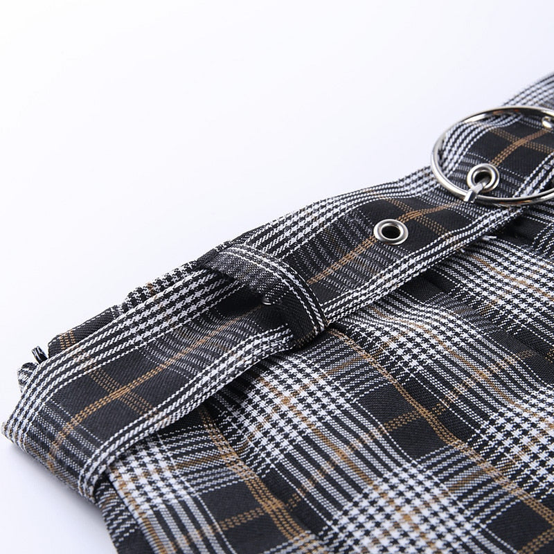 Grunge Winter Autumn Women Skirt