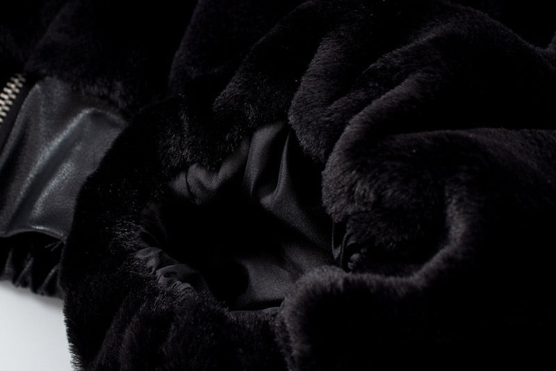 High Waist Zip Up Women Hoodie freeshipping - Chagothic