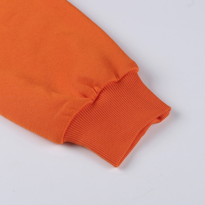 Grunge Plus Velvet Sweatshirt