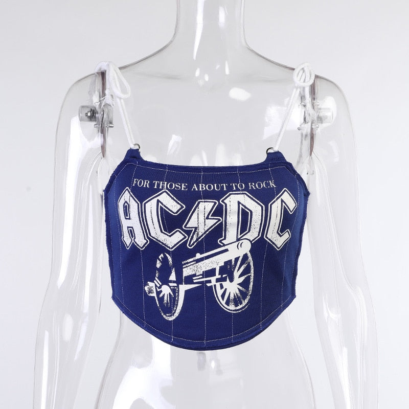 Camisole Streetwear Punk Top