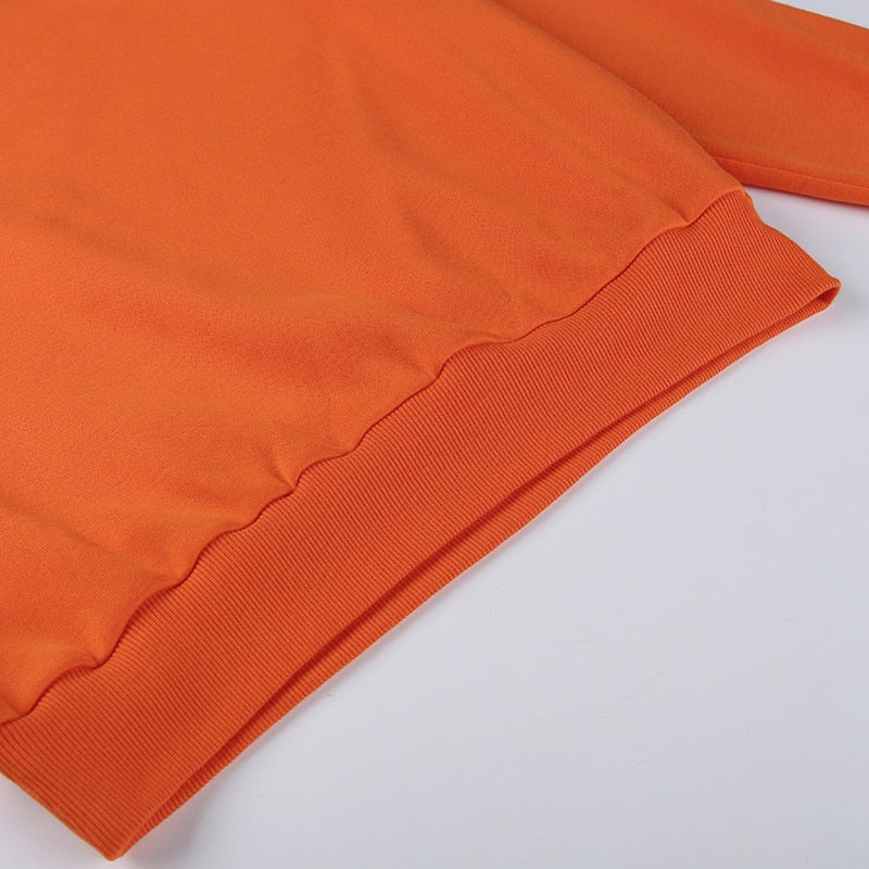 Grunge Plus Velvet Sweatshirt