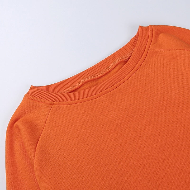 Grunge Plus Velvet Sweatshirt