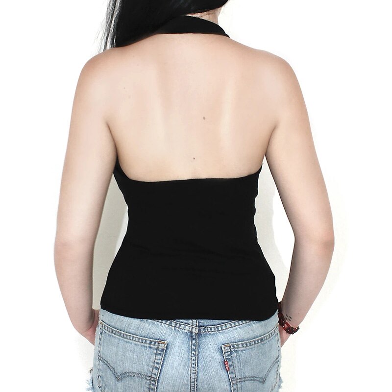 Slim Halter Tank Top