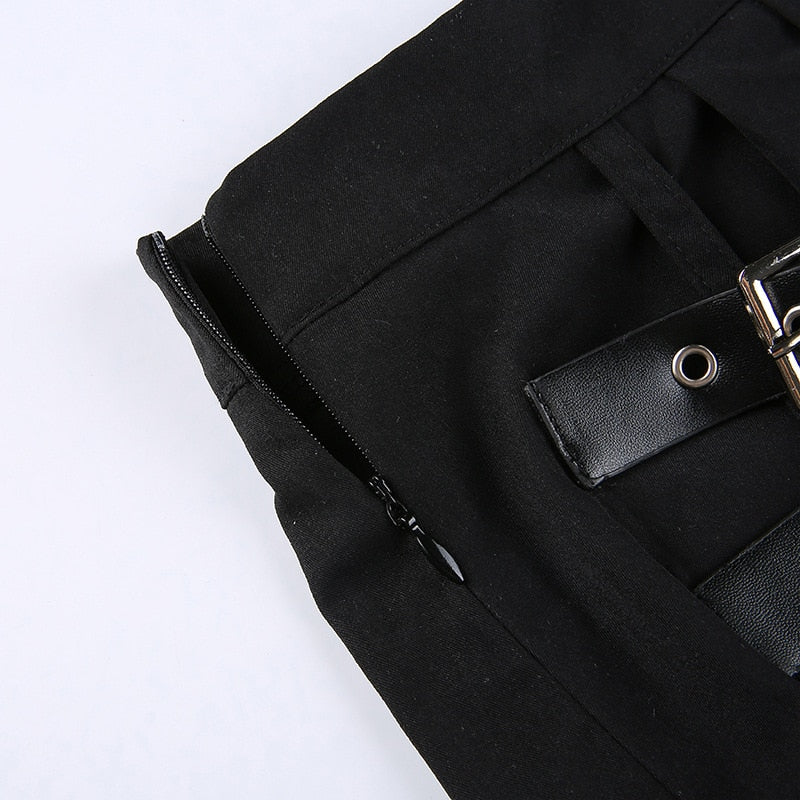 Harajuku Legging Patchwork Skirt