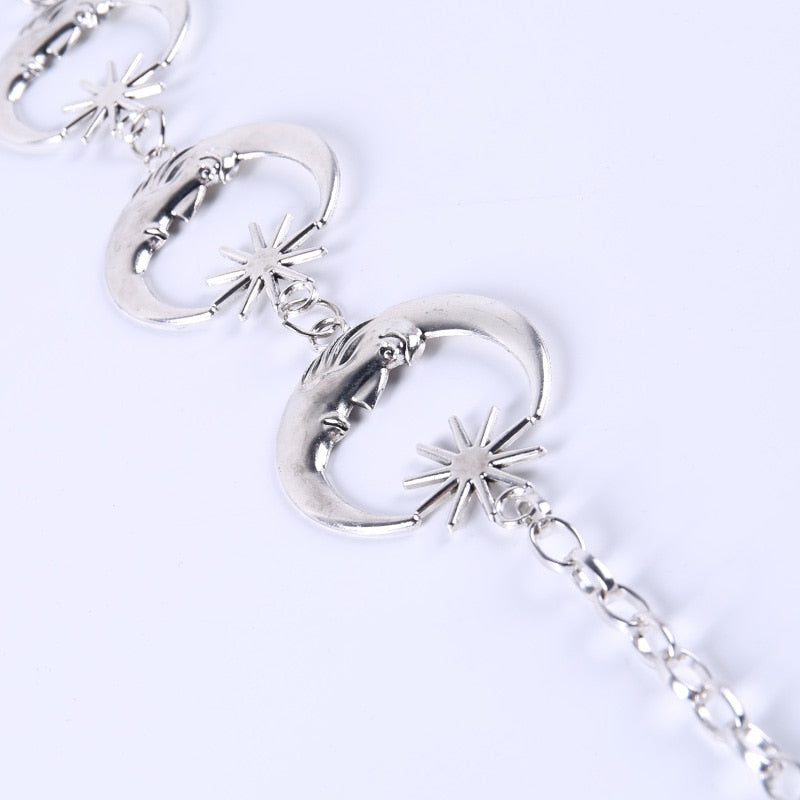 Gothic Golden Moon Belt