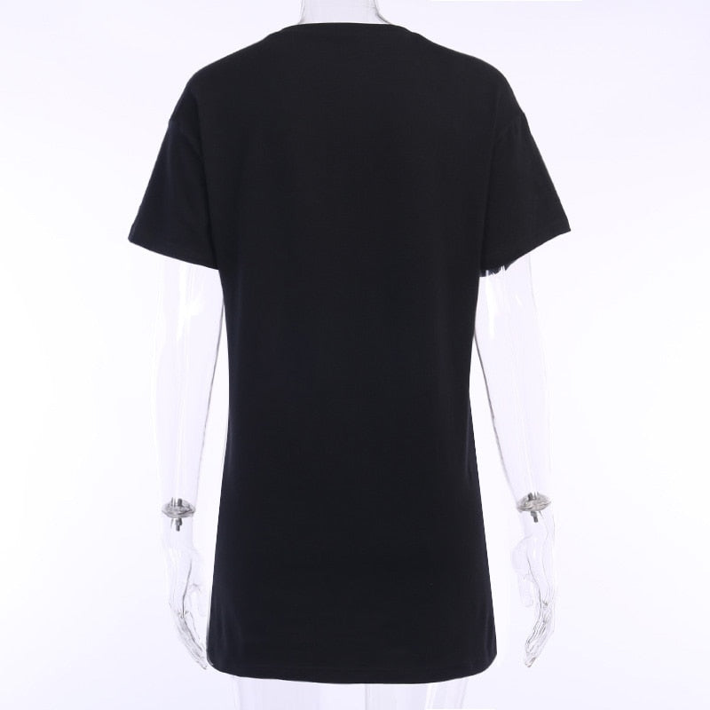 Gothic Loose T-shirt freeshipping - Chagothic