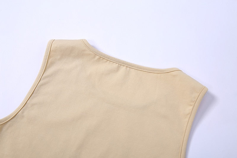 Gothic Crop Tank Top freeshipping - Chagothic