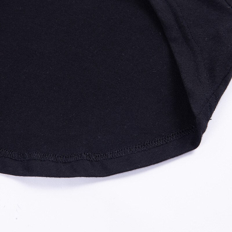 Gothic Punk Sexy Hollow Out Hooded Top freeshipping - Chagothic