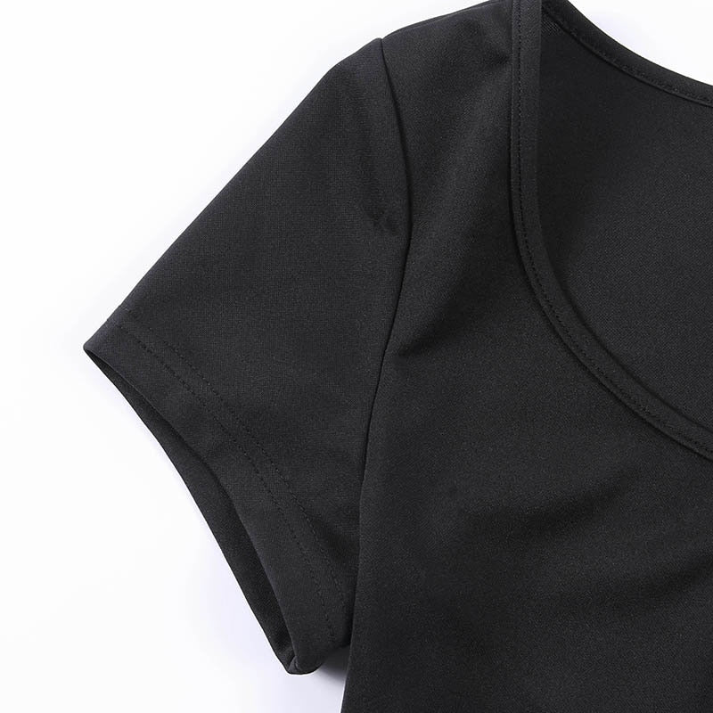 Mesh Irregular Thin Skirt