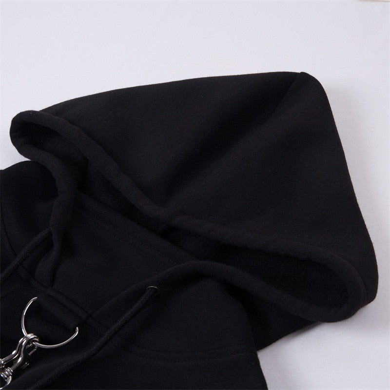 Gothic Punk Loose Chain Pullover freeshipping - Chagothic