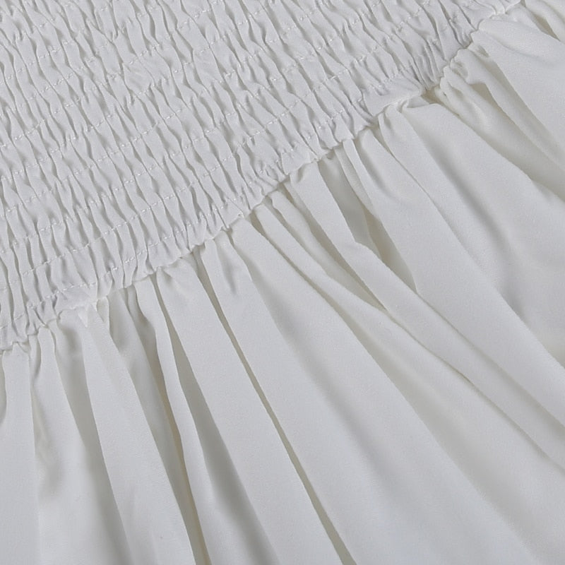 Gothic Sexy Black Lace Up Dress