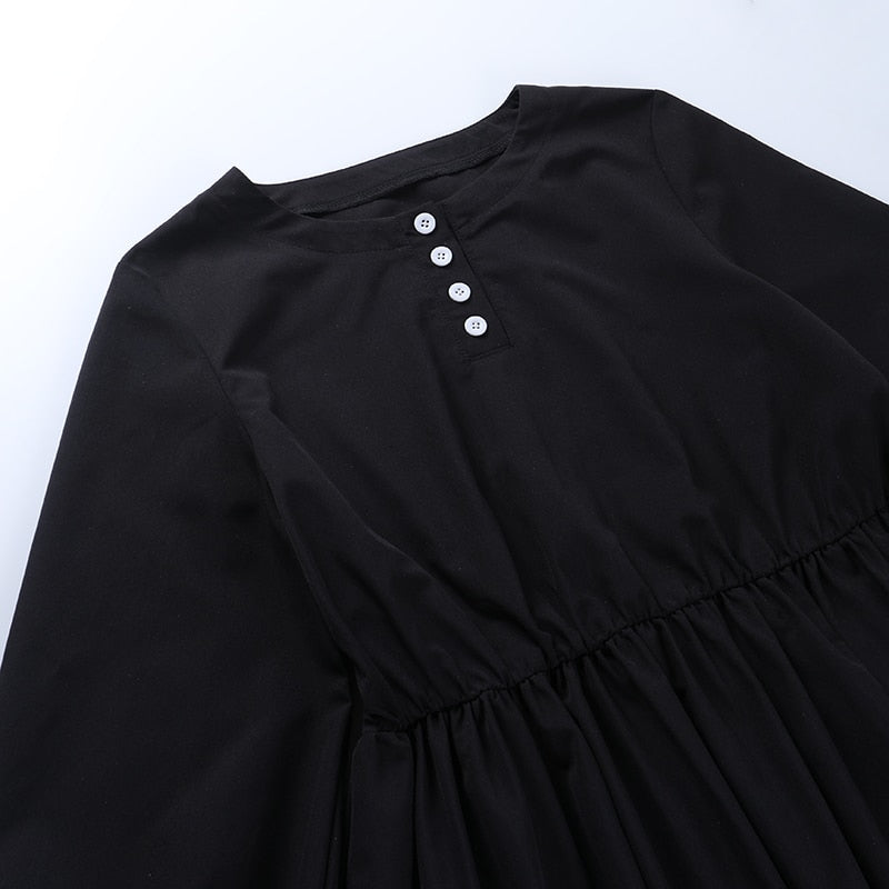 Grunge Black Vintage Dress