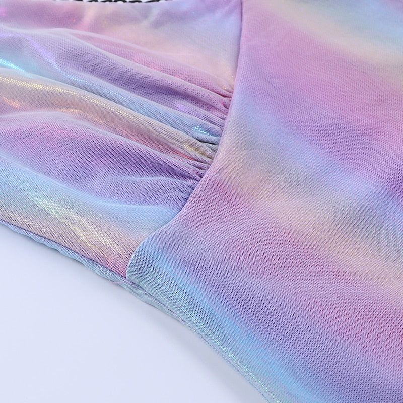 Club Sexy Blue Sequin Dress