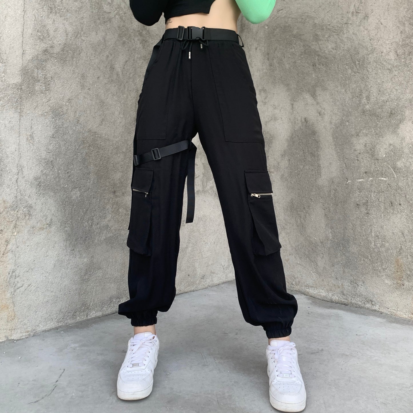 Harajuku Streetwear Casual Long Pant