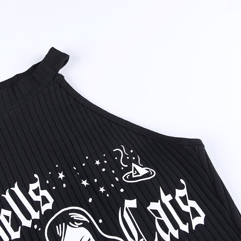 Slim Halter Tank Top