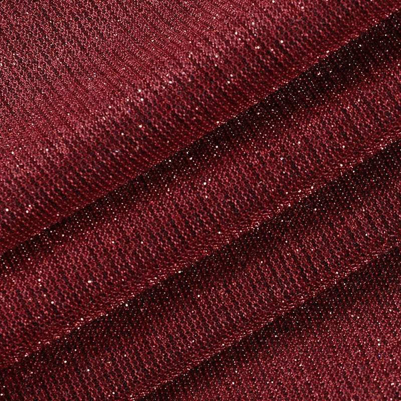 Sequin Red Corset Top