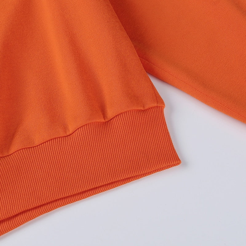 Grunge Plus Velvet Sweatshirt