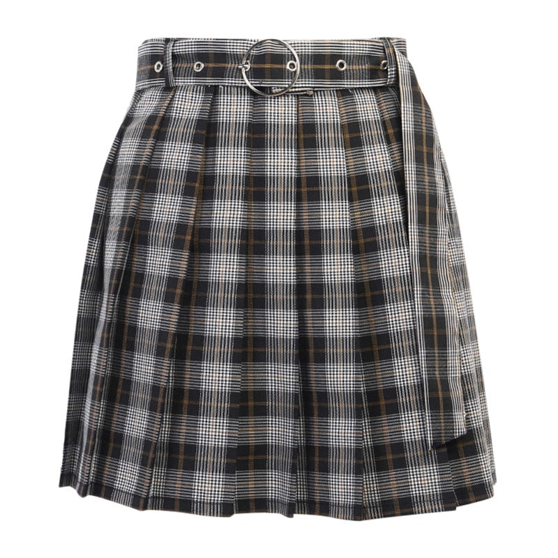 Grunge Winter Autumn Women Skirt