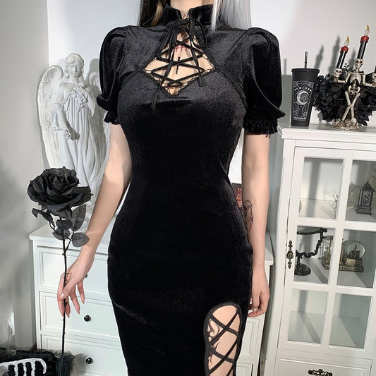 Elegant Slit Dress