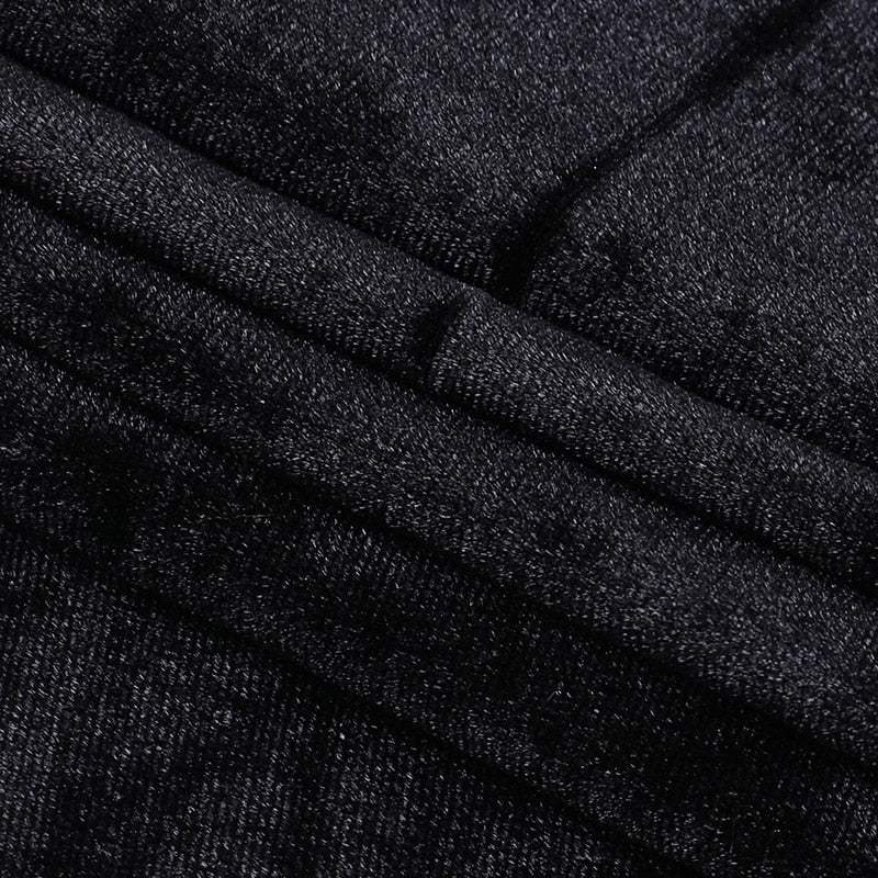 Gothic Backless Halter Dress