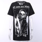 Gothic Grunge Harajuku Skull T-shirt freeshipping - Chagothic
