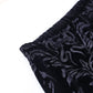 Retro Gothic Print Black Pant