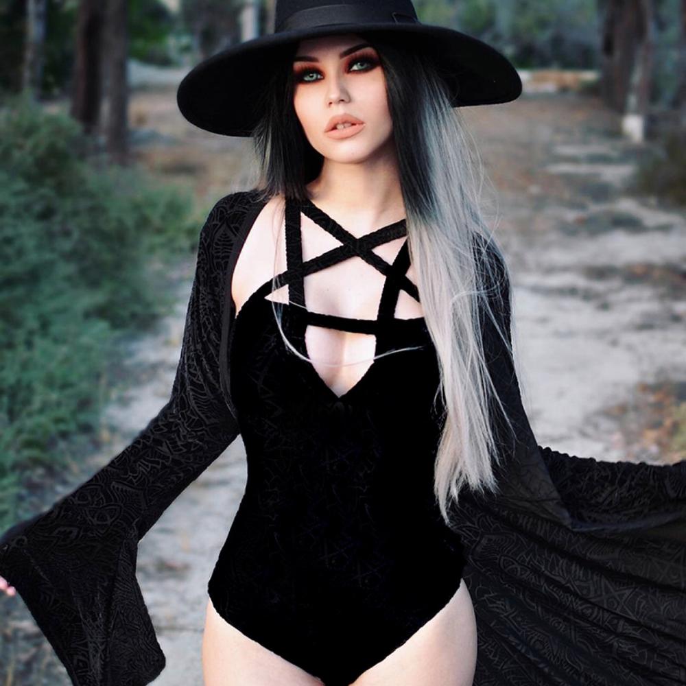 Sexy Bodycon Black Bodysuit