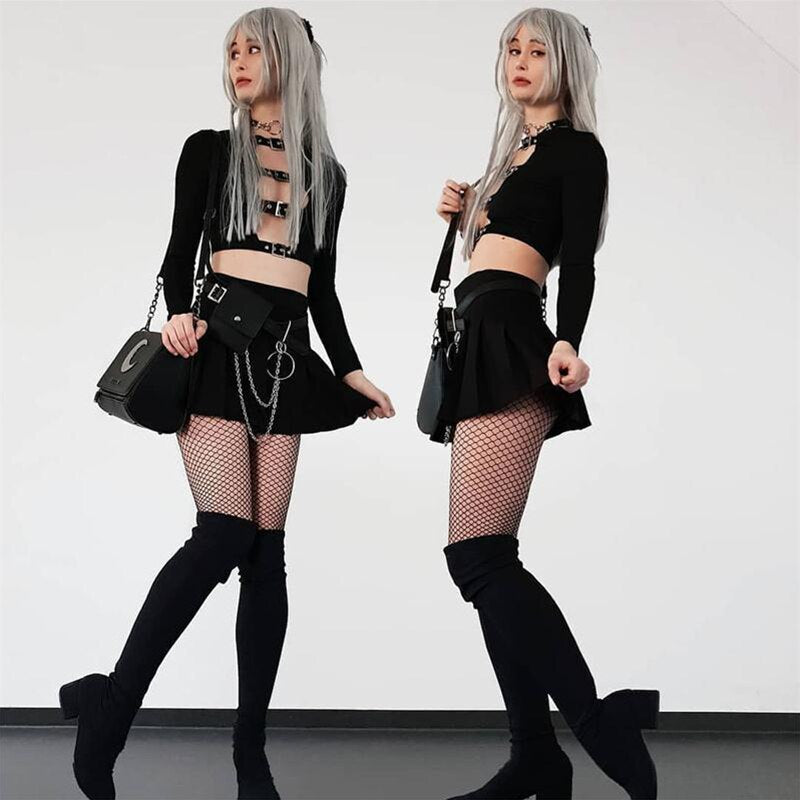 Gothic Sexy Women Punk Top freeshipping - Chagothic