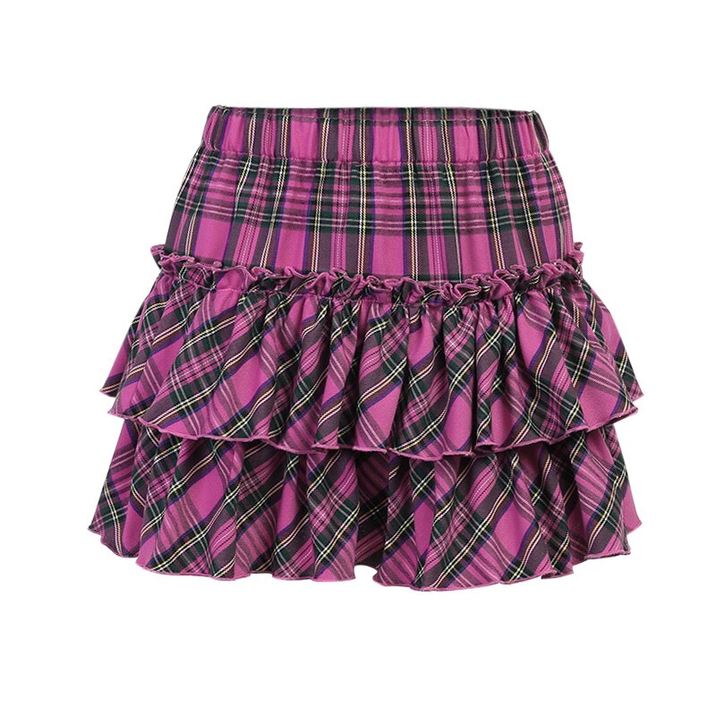 E Girl Pink Pleated Skirt