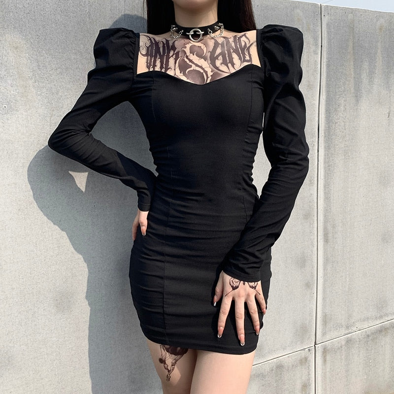 Gothic Hollow Party Night  Dress