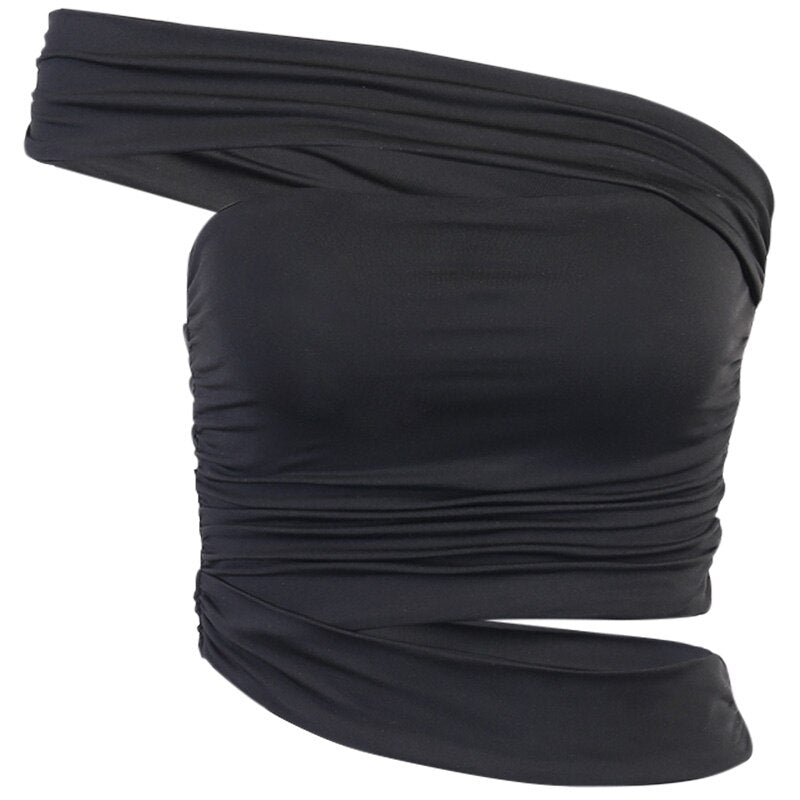 Goth Sexy Off Shoulder Top freeshipping - Chagothic