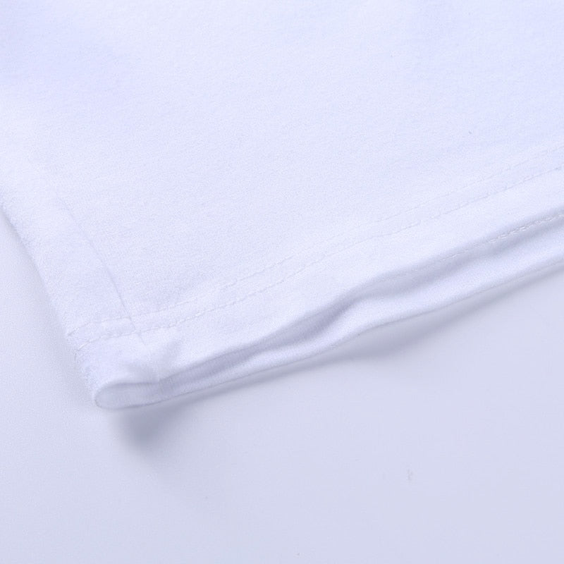 Cute Rubbit White T-shirt freeshipping - Chagothic