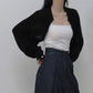 Gothic Sexy Black Cardigan freeshipping - Chagothic