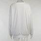 White Oversize Letter Print Hoodie freeshipping - Chagothic